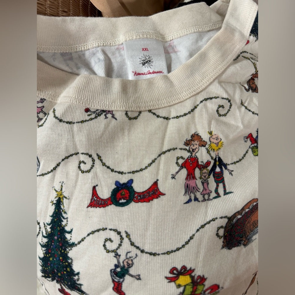 Grinch pajamas